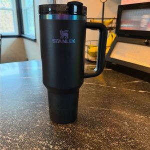Stanley Black and Pink Travel Mug